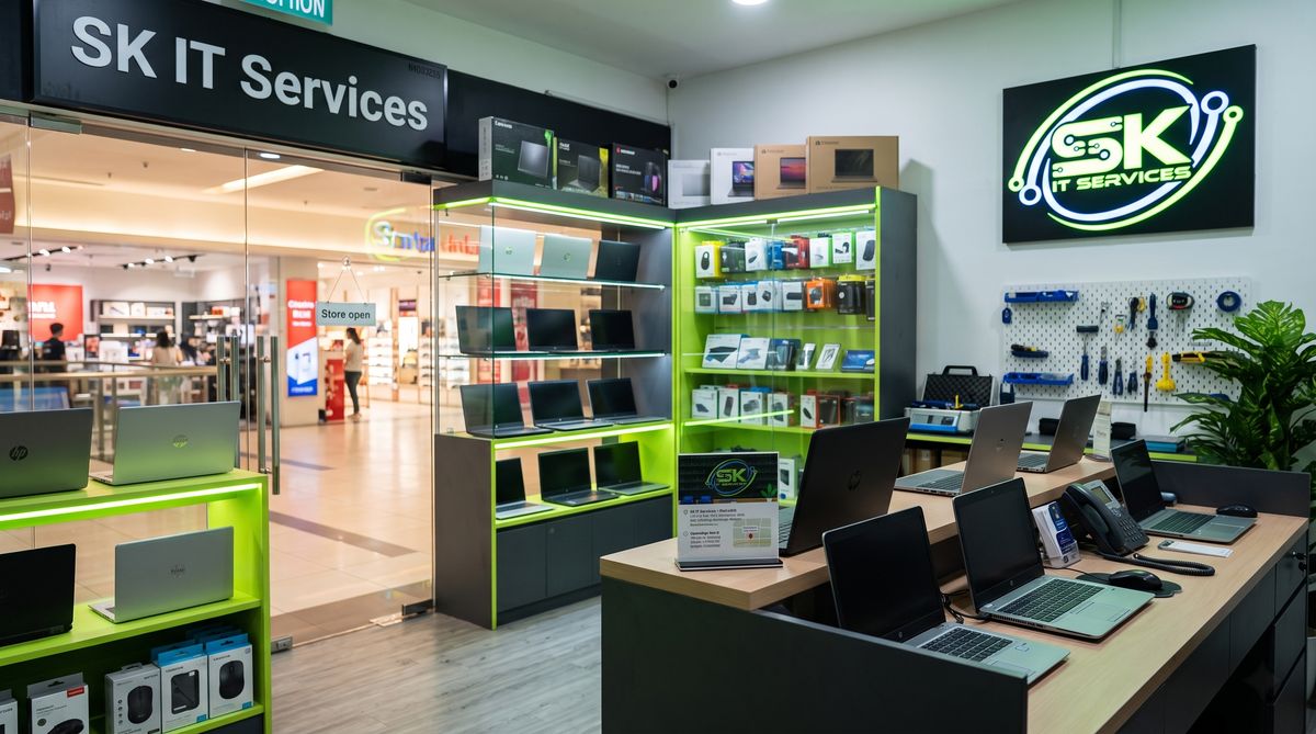 SK IT Services store at Plaza Imbi